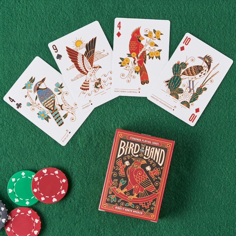 Colorful North American Bird Playing Cards