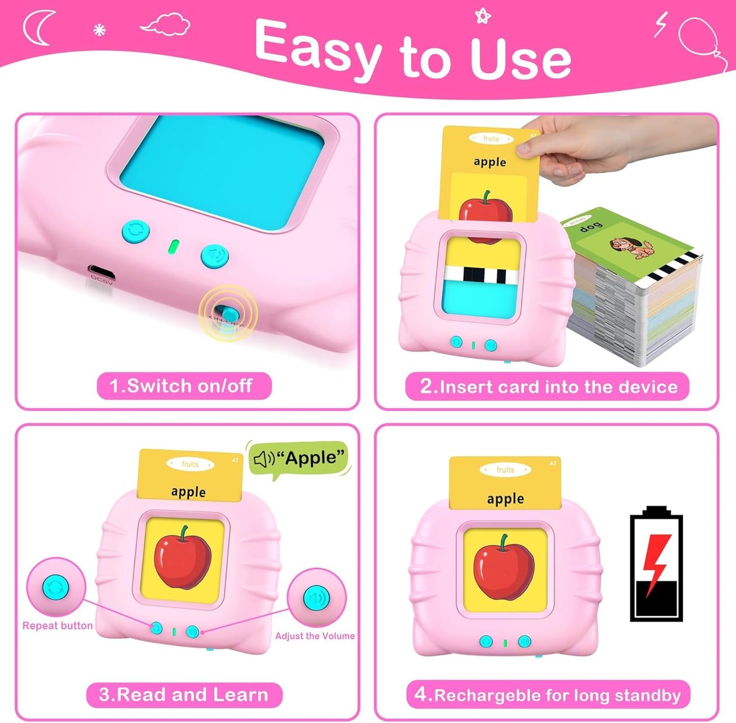 Kids Interactive Learning Tablet