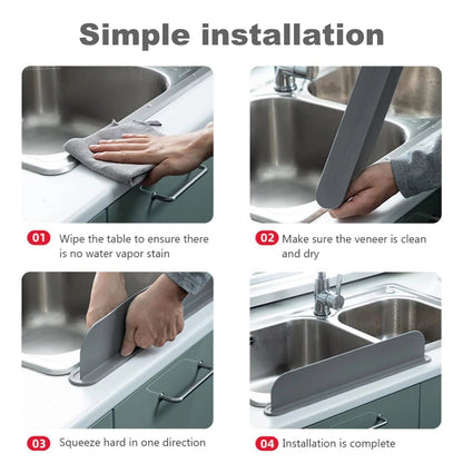 Easy Clean Bathroom Sink Protectors (2 Pack)
