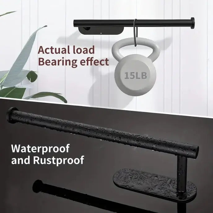 Easy Install Paper Towel Holder 2-Piece Set