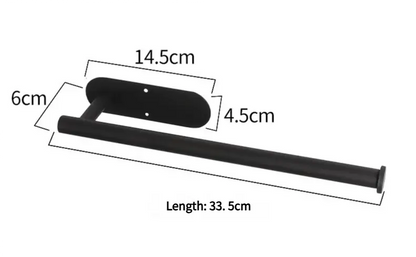 Easy Install Paper Towel Holder 2-Piece Set