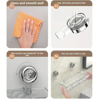 Strong Suction Cup Storage Organizer