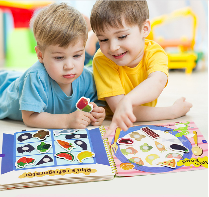 Quiet Learning Book For Kids