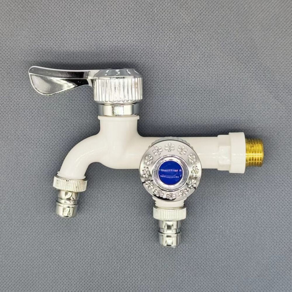Dual Outlet Adjustable Faucet Adapter