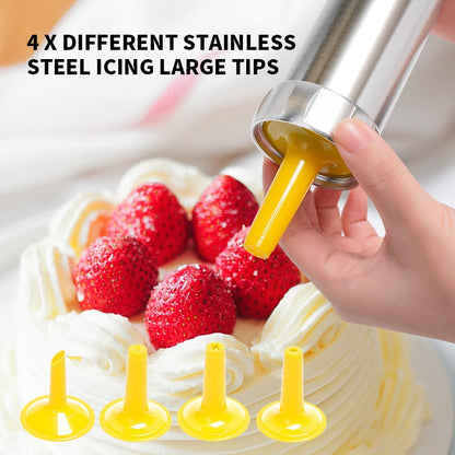 Deluxe Cookie Maker Kit with 20 Discs & 4 Tips