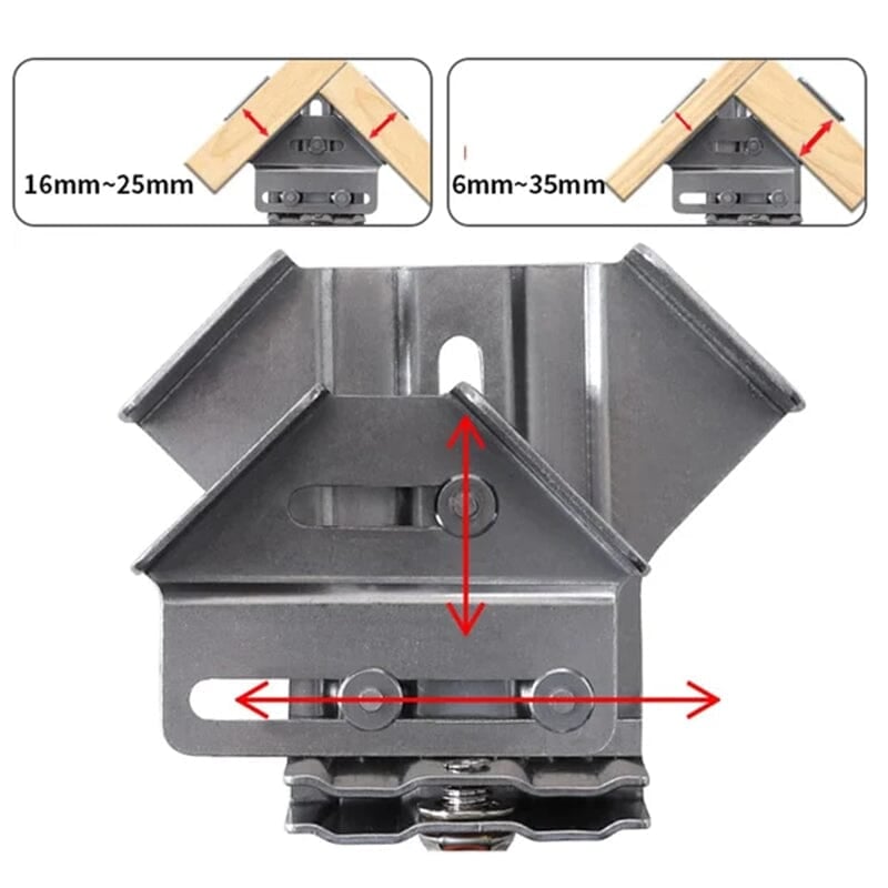 Precision Edge Clamp for Perfect Joint Connections
