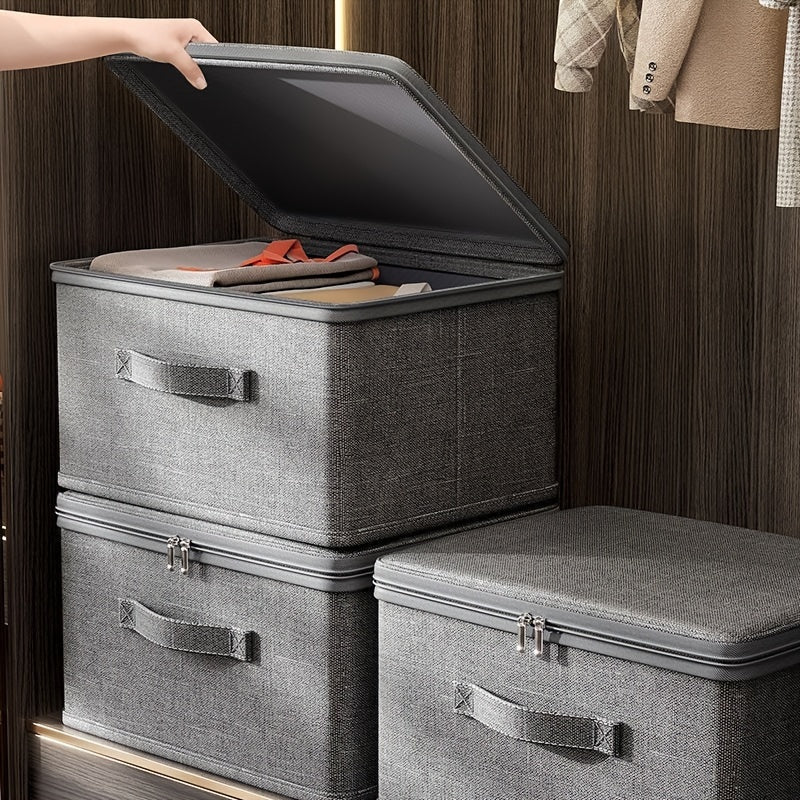 Durable Plastic Stackable Storage Container for Home