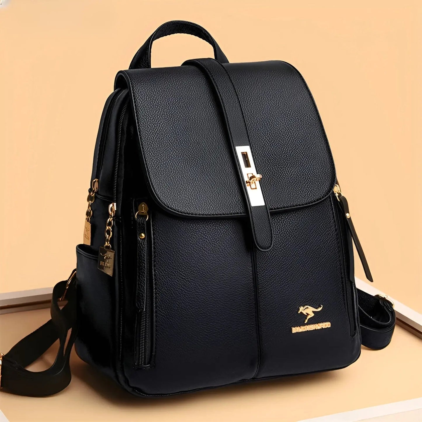 Premium Leather Ladies Daypack Bag
