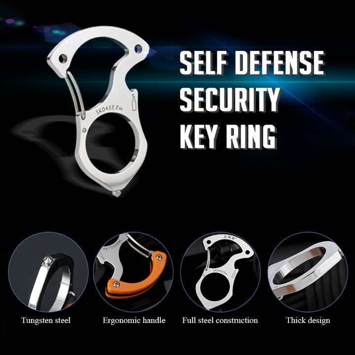 Tough Outdoor Survival Keychain Ring Tool