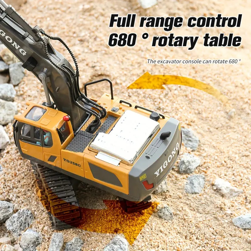 Powerful RC Digging Excavator Toy