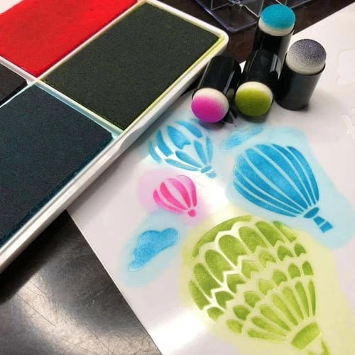 Vibrant Kids Art Easel