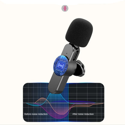 Compact Phone Lavalier Mic with Long Battery Life