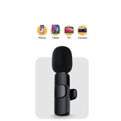 Compact Phone Lavalier Mic with Long Battery Life