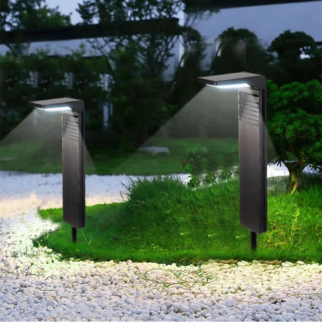 Weatherproof Solar Powered Outdoor LED Lights 2 Pack - Fesara