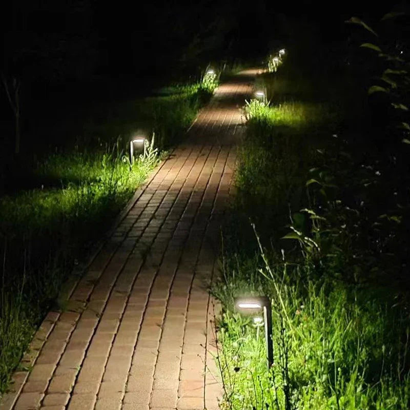 Weatherproof Solar Powered Outdoor LED Lights 2 Pack