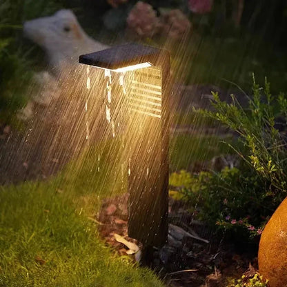 Weatherproof Solar Powered Outdoor LED Lights 2 Pack