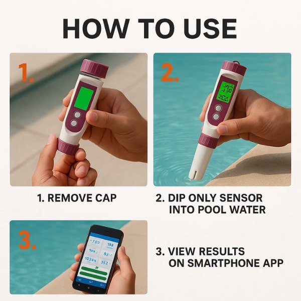 Accurate Pool Water Tester Kit
