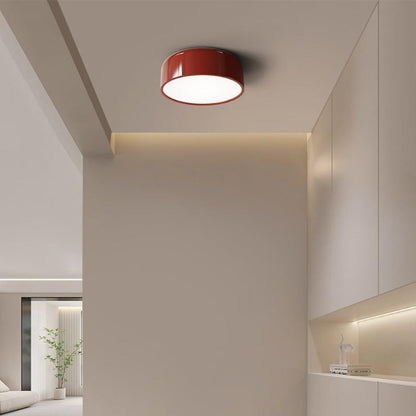 Contemporary Dimmable Round Ceiling Lamp