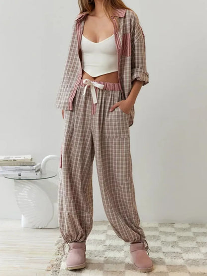Cozy 2-Piece Cotton Pajama Set