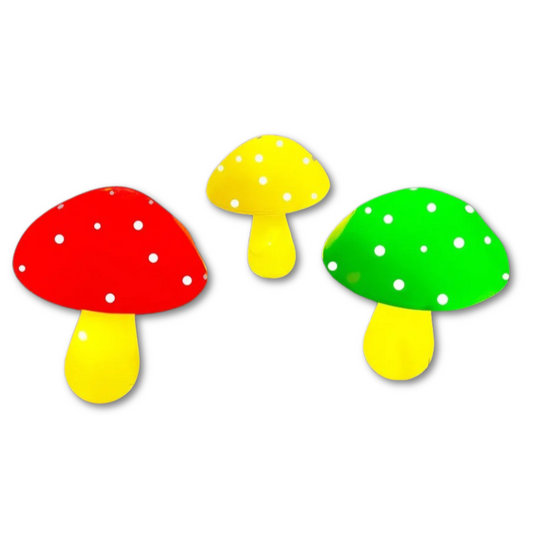 Colorful LED Mushroom Night Light - Fesara
