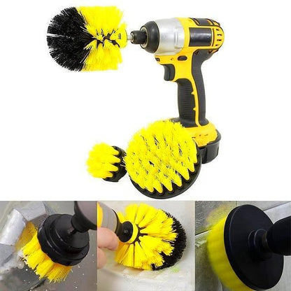 Heavy Duty Drill Cleaning Brush Attachment Set - Fesara