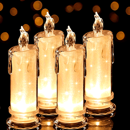 Realistic Flicker LED Candles for Home Decor