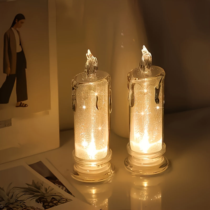 Realistic Flicker LED Candles for Home Decor
