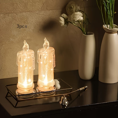 Realistic Flicker LED Candles for Home Decor