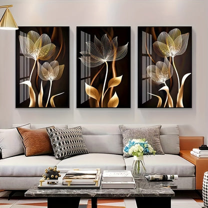 Beautiful Floral Canvas Wall Art Decoration