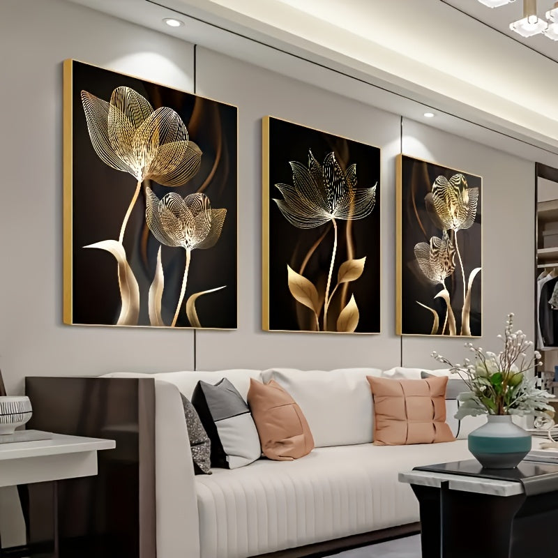 Beautiful Floral Canvas Wall Art Decoration