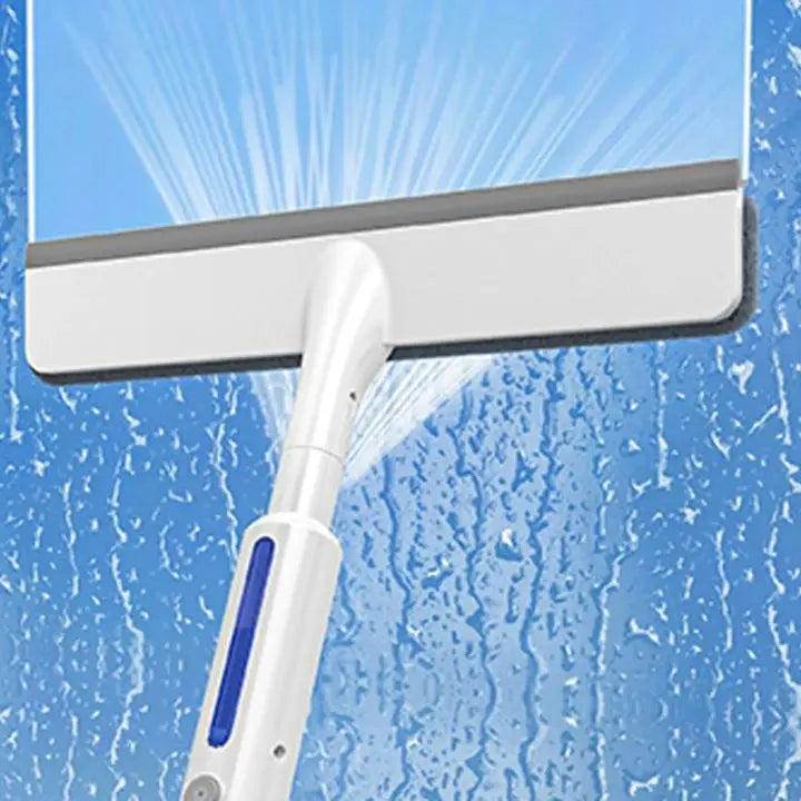 Practical 3-in-1 Glass Cleaner with Extendable Handle