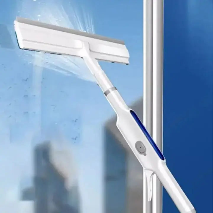 Practical 3-in-1 Glass Cleaner with Extendable Handle