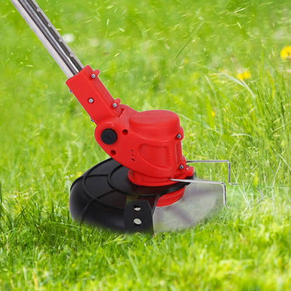 Portable 3-in-1 Cordless Lawn Mower with Adjustable Handle - Fesara