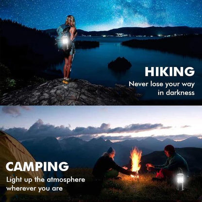 Portable LED Solar Powered Camp Light