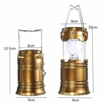 Portable LED Solar Powered Camp Light