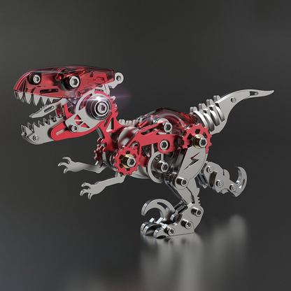 Colorful Wooden Dinosaur Jigsaw Puzzle