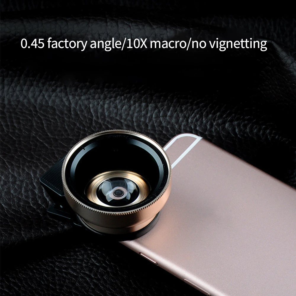 Wide Angle Fish Eye iPhone Camera Lens Set