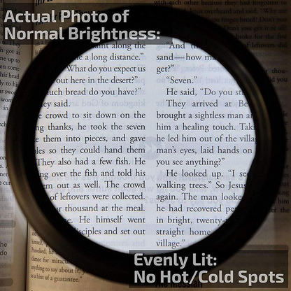 Portable LED Magnifying Reading Glass