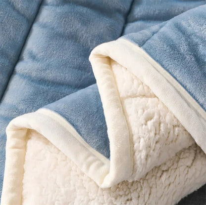 Soft Fleece Throw Blanket Polar Warmth