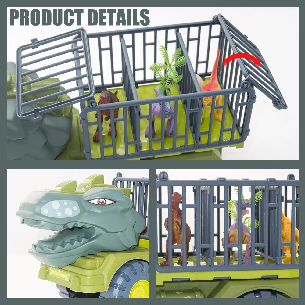 Fun Dinosaur Toy Truck Playset