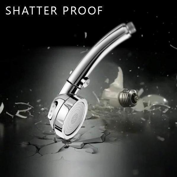 Powerful 3 Mode Shower Head with Boost Function