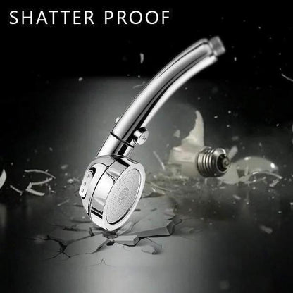 Powerful 3 Mode Shower Head with Boost Function