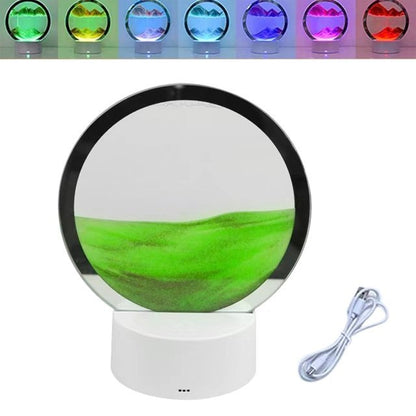 Vibrant Oceanic Art Lamp