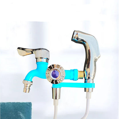 Insulated Freeze Proof Outdoor Faucet with Dual Valve Protection