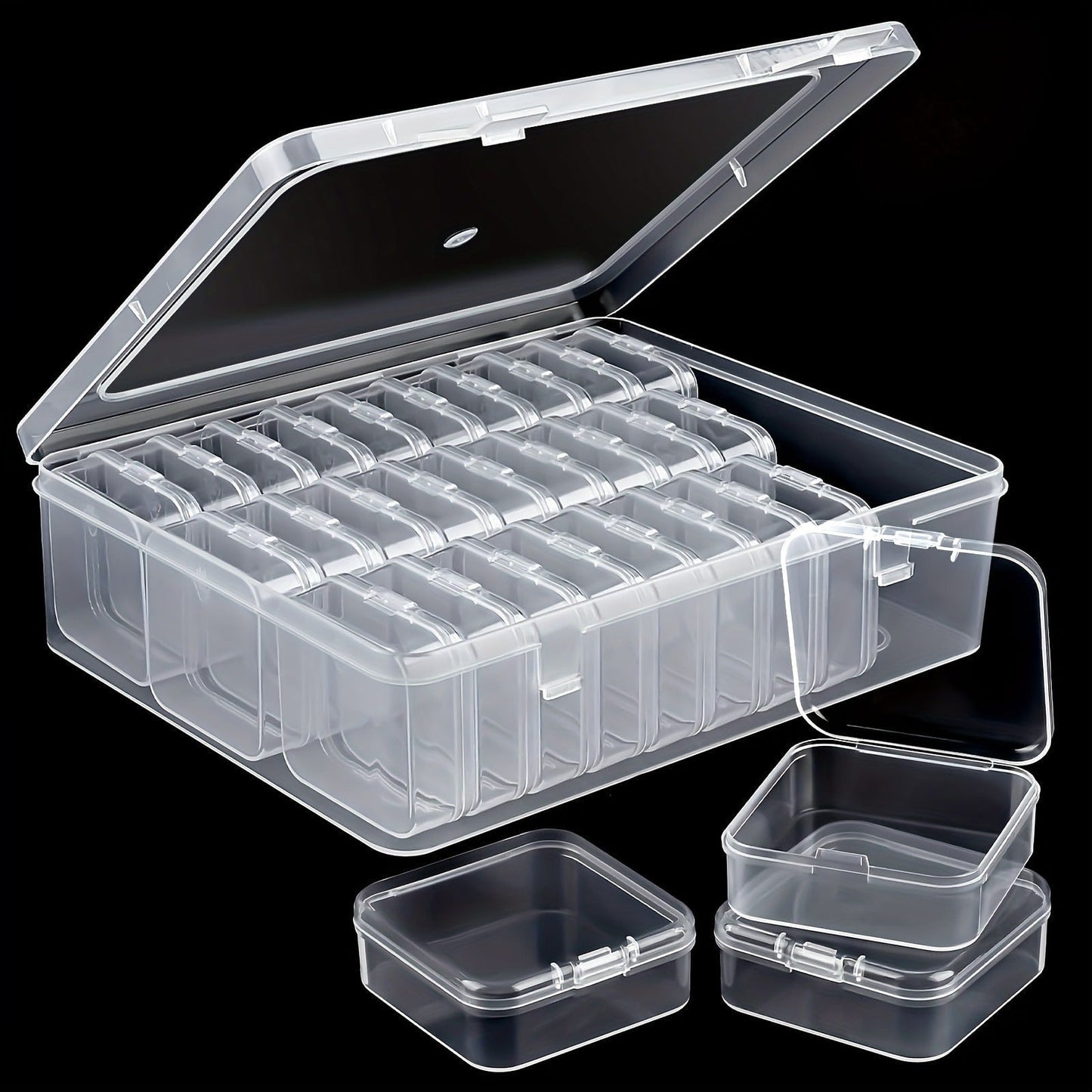 Compact 30 Piece Jewelry Storage Case