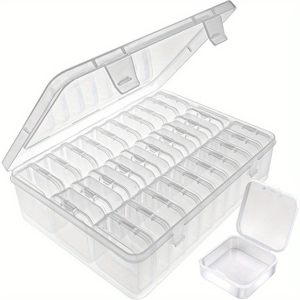 Compact 30 Piece Jewelry Storage Case
