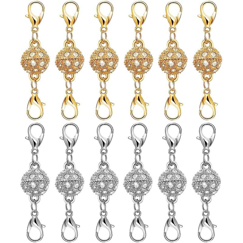 Adjustable Magnetic Jewelry Extender Clasps