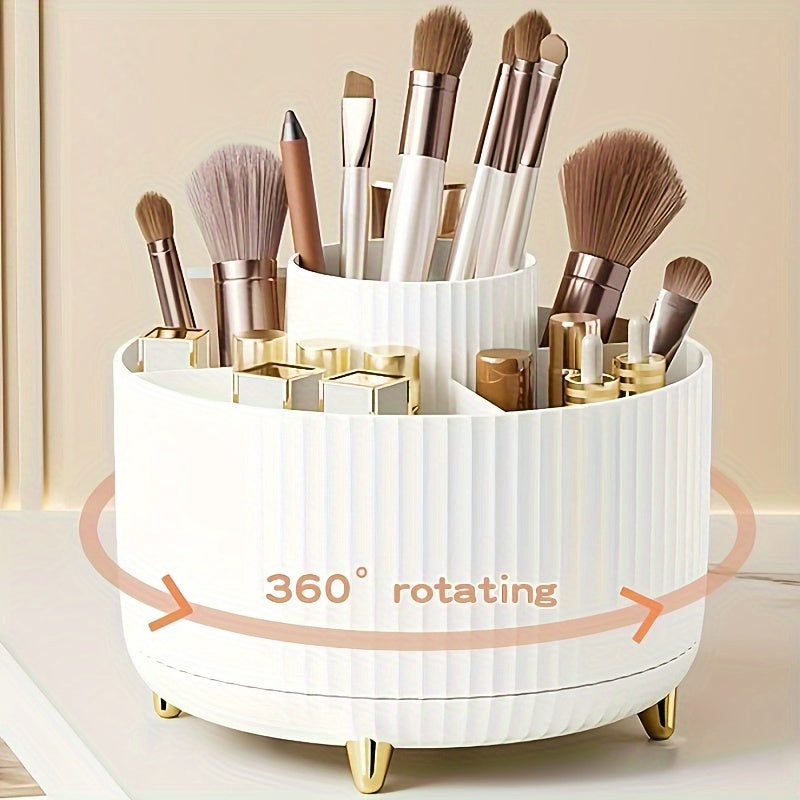 Rotating 5 Tier Cosmetic Storage Organizer