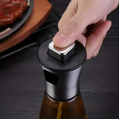 Premium Stainless Steel Oil Sprayer Bottle