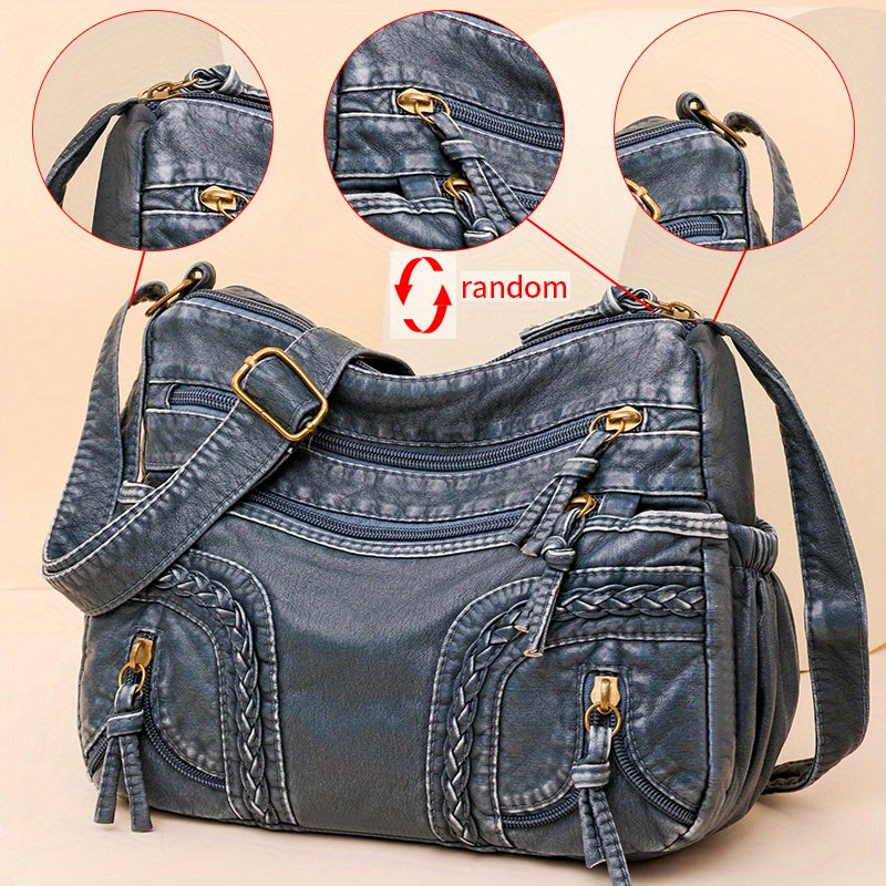 Chic Woven Tote Bag - Lightweight Everyday Shoulder Bag